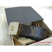 Replica Louis Vuitton Monogram Canvas Reversible Belt M6890M Golden JK2941DY71