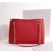 Replica Louis Vuitton Monogram Empreinte SURENE MM M43758 red JK1667Kg43