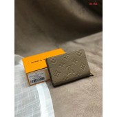 Replica Louis Vuitton Original Monogram Empreinte CLEA WALLET M80152 Tourterelle Beige JK158nB47