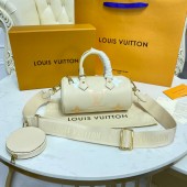 Replica Louis Vuitton PAPILLON BB M45708 Cream&Saffron JK591DY71