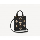 Replica Louis vuitton SINCE 1854 PETIT SAC PLAT M80449 Black JK509BJ25