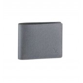 Replica Louis Vuitton Taiga Leather Compact Wallet M32642 JK732Kg43