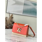 Replica Louis Vuitton TWIST PM M57648 orange JK5683Xe44