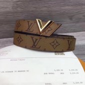 Replica Top Louis Vuitton 30mm Belt M9305 Wheat JK2793Cq58